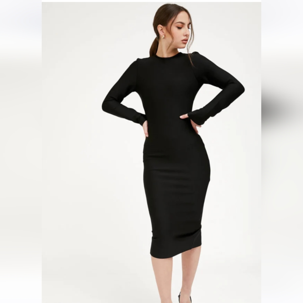 Women's black pencil dress size M